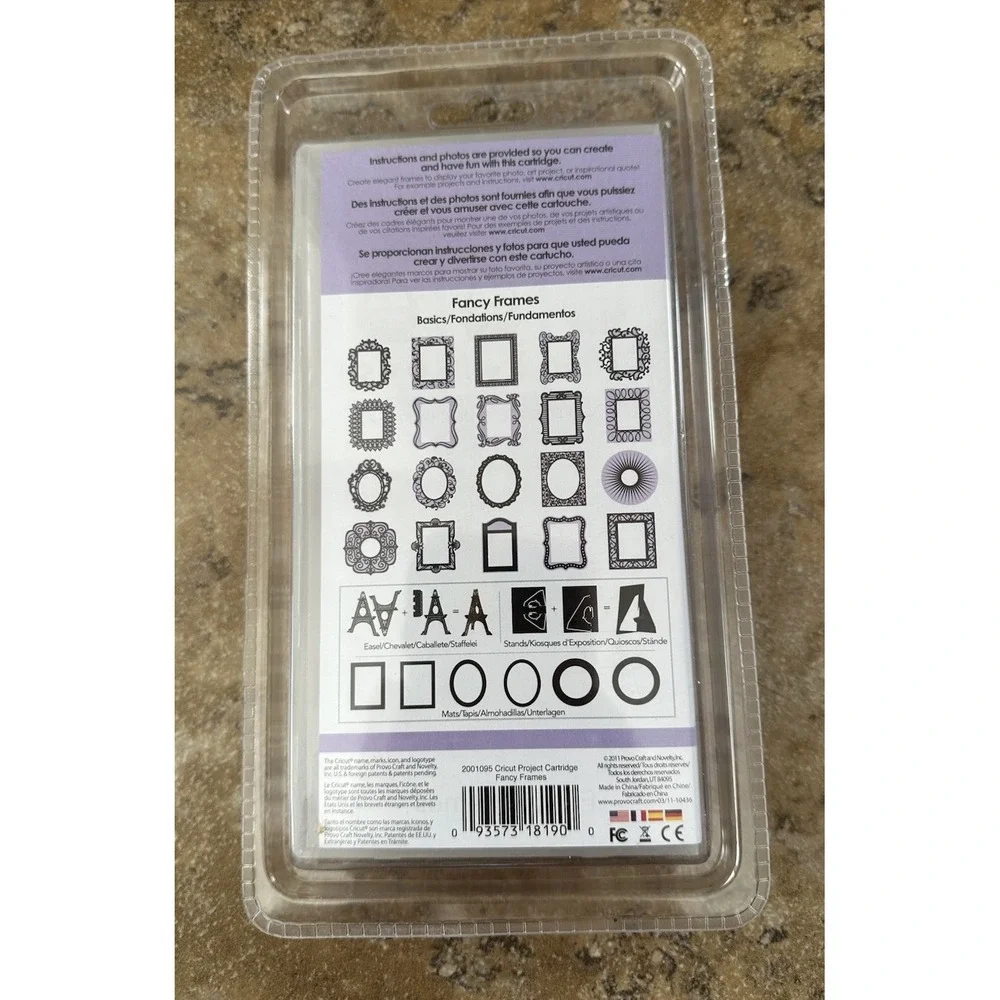 Cricut Cartridge - FANCY FRAMES  New